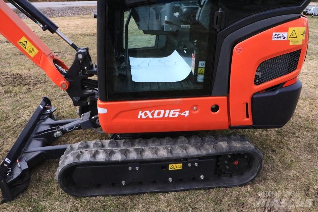 Kubota KX016-4 Mini ekskavatori < 7 t