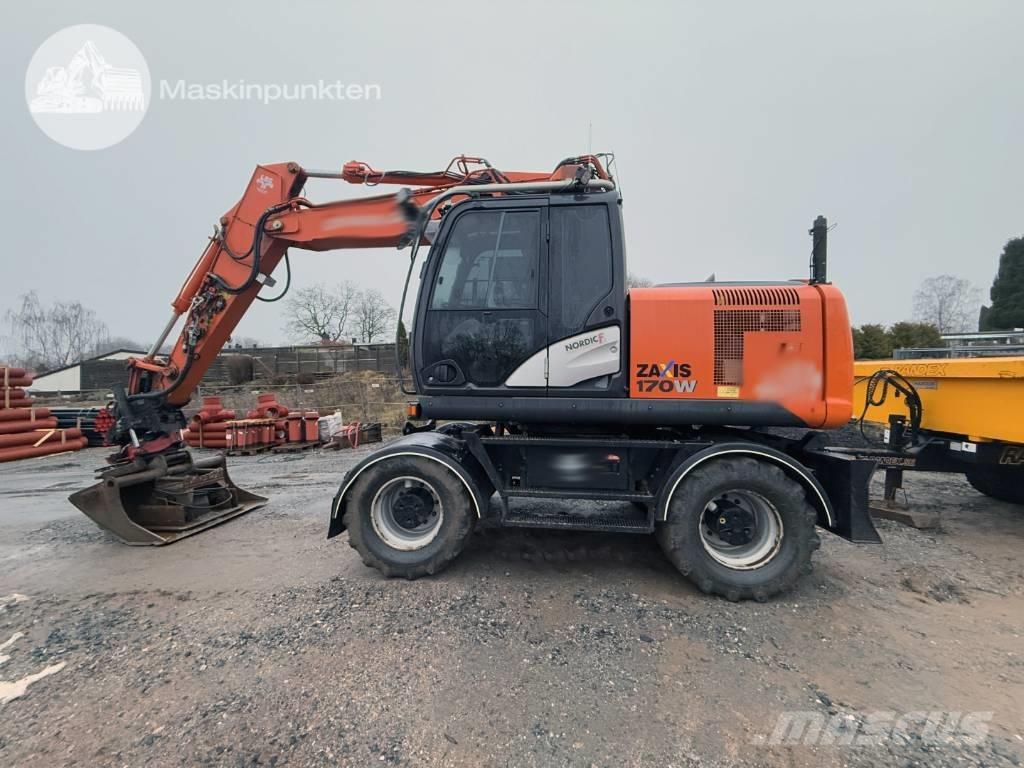 Hitachi ZX 170 W-5 B Ekskavatori uz riteņiem