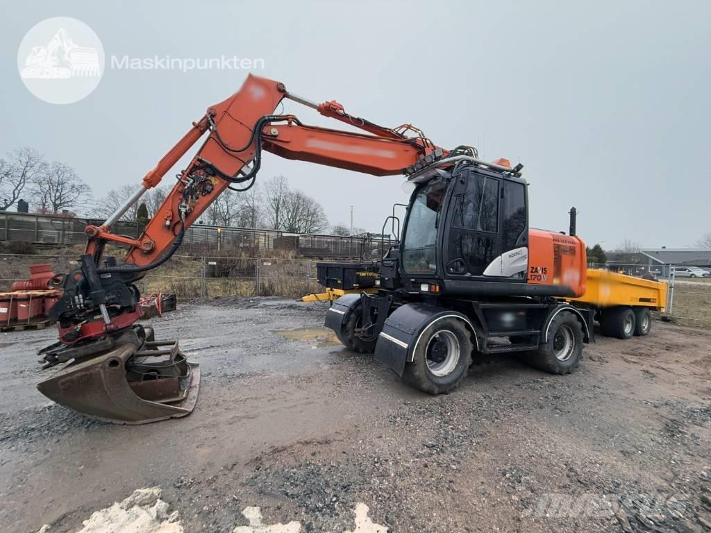 Hitachi ZX 170 W-5 B Ekskavatori uz riteņiem
