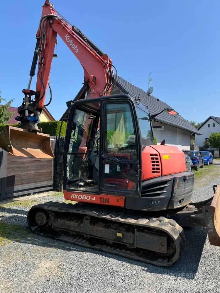 Kubota KX 080-4 Vidēja lieluma ekskavatori 7 t - 12 t
