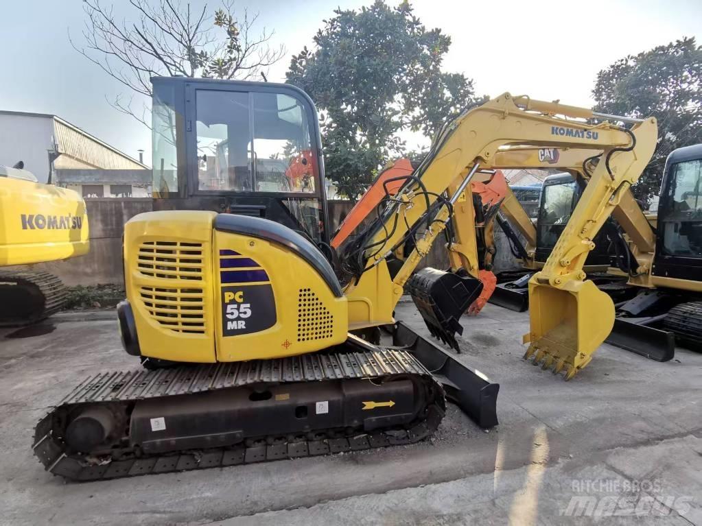 Komatsu PC55MR Kāpurķēžu ekskavatori