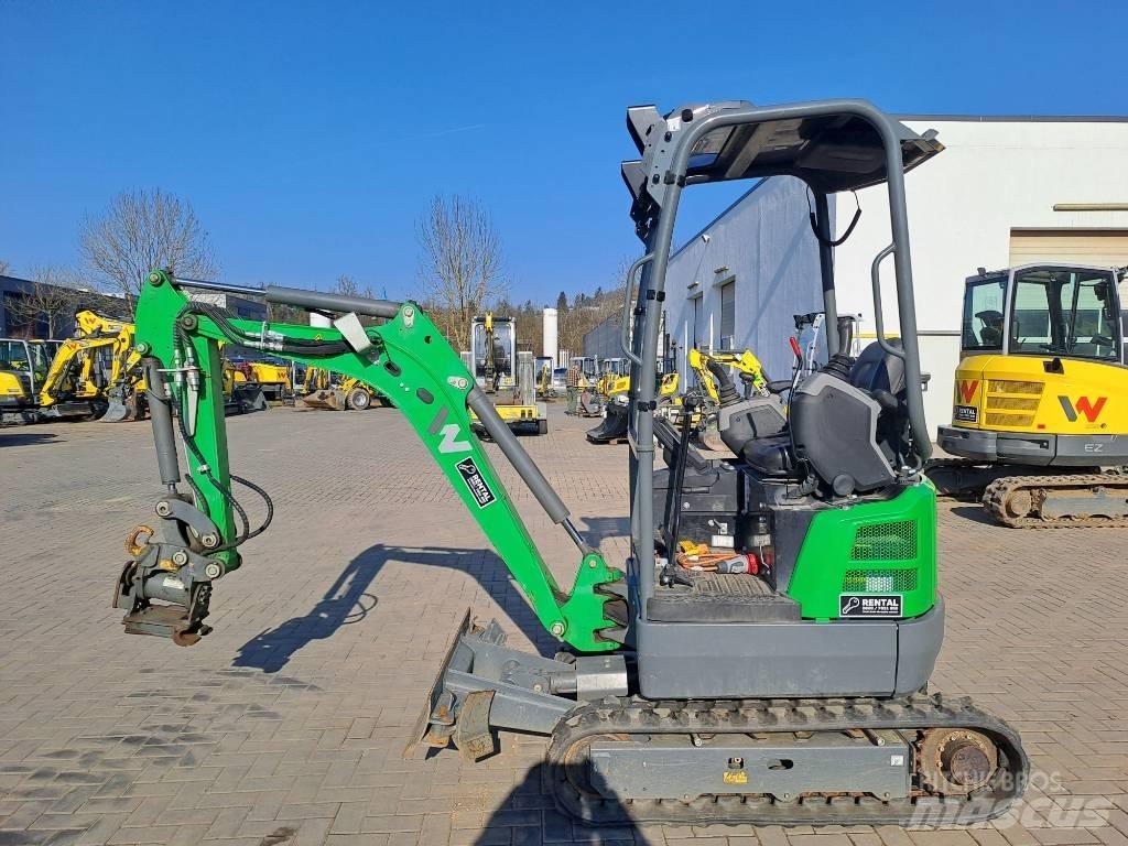 Wacker Neuson EZ17e Kāpurķēžu ekskavatori
