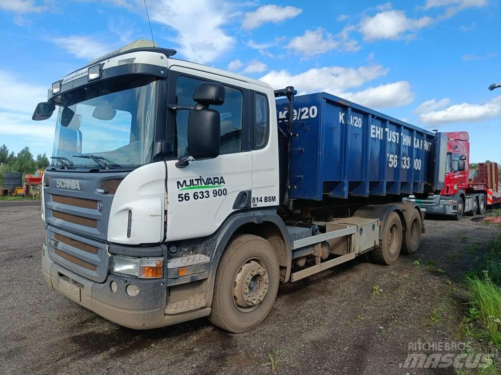 Scania P 420 Treileri ar āķi