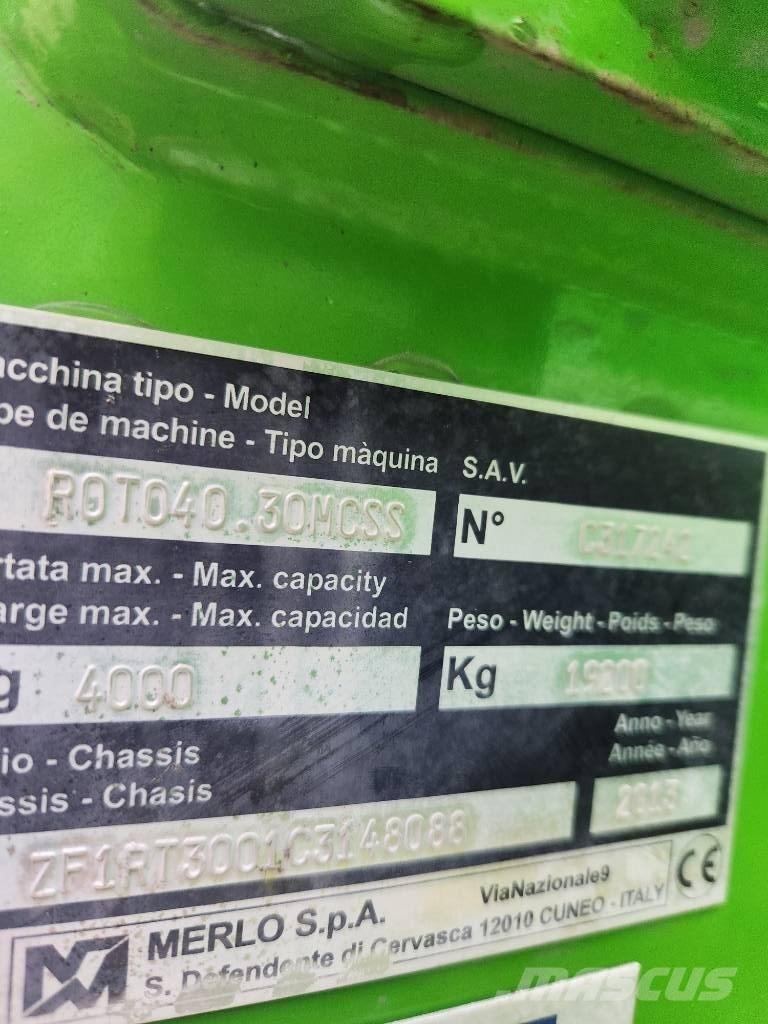 Merlo 40.30 Teleskopiskie manipulatori