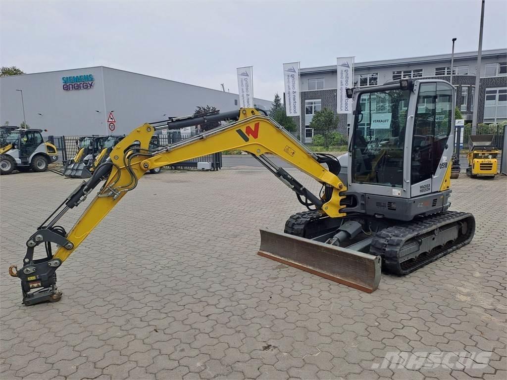 Wacker Neuson EZ50 Kāpurķēžu ekskavatori