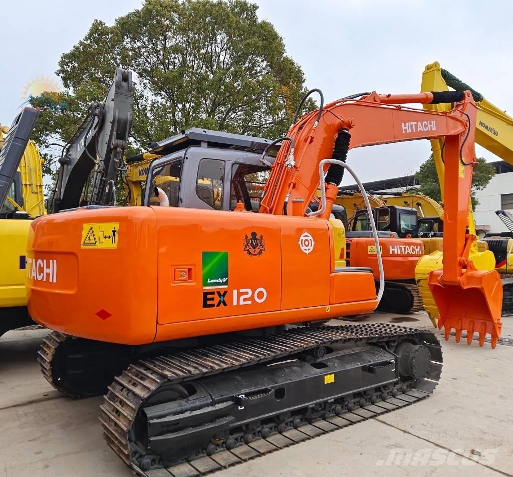 Hitachi EX 120 Kāpurķēžu ekskavatori