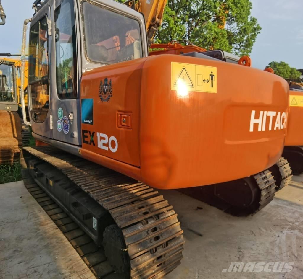 Hitachi EX 120 Kāpurķēžu ekskavatori