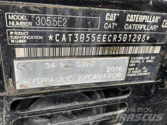 CAT 305,5 E2 Mini ekskavatori < 7 t
