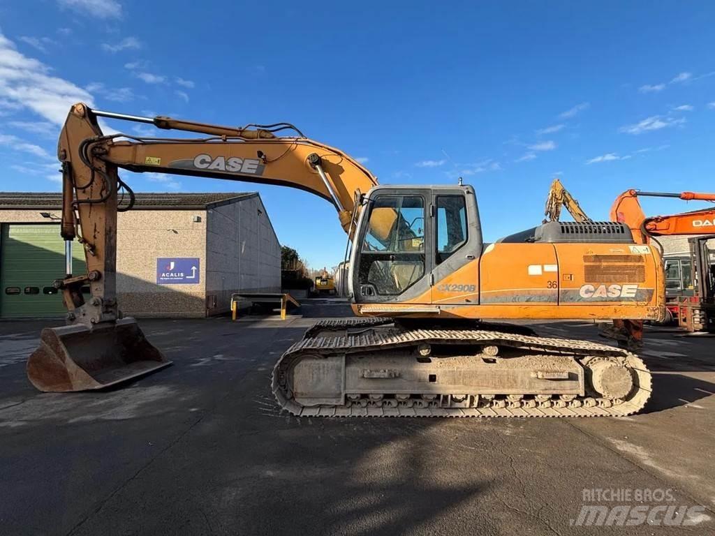 CASE CX290B Kāpurķēžu ekskavatori