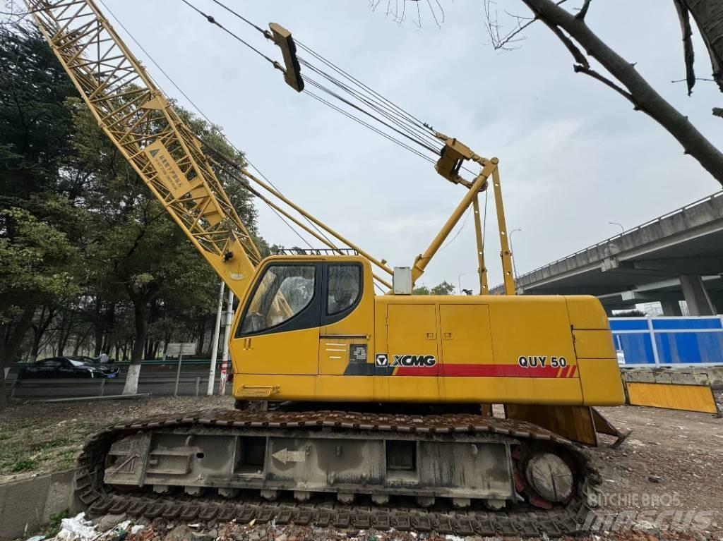 XCMG QUY 50 Kāpurķēžu ceļamkrāni