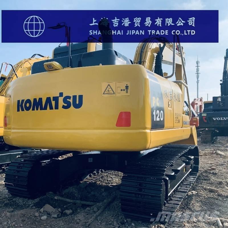 Komatsu PC 120 Kāpurķēžu ekskavatori