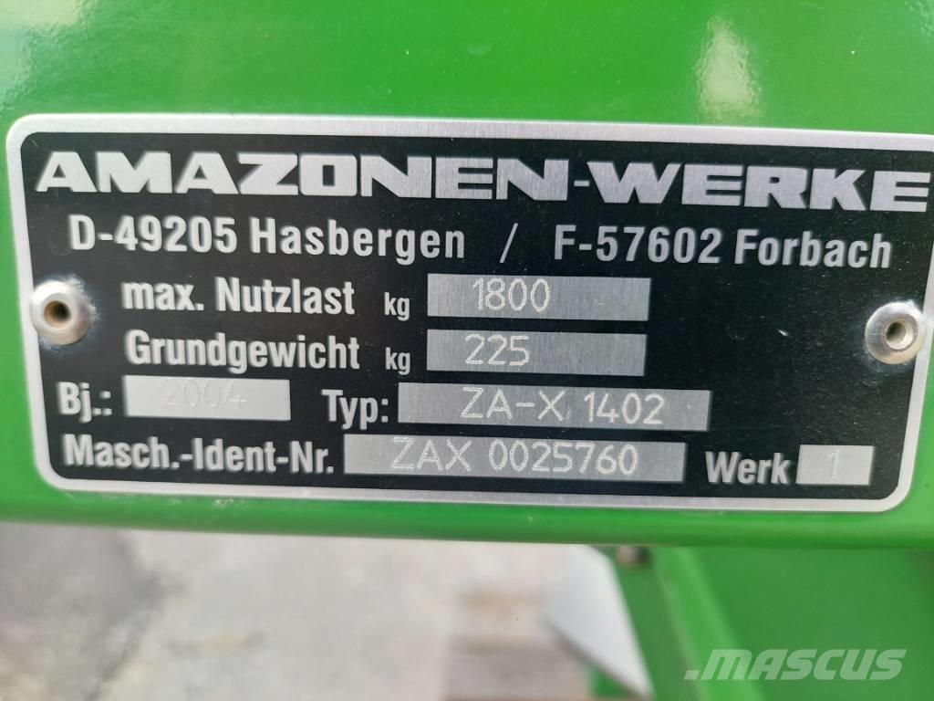 Amazone ZA-X 1402 Minerālmēslu izkliedētāji