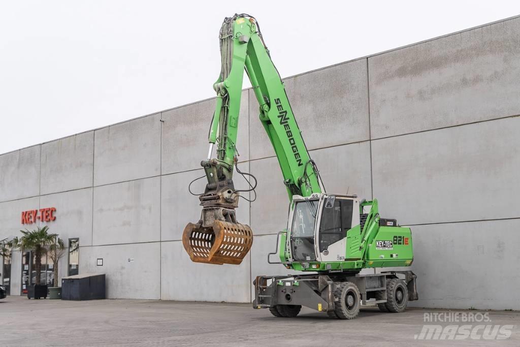 Sennebogen 821 E Ekskavatori uz riteņiem