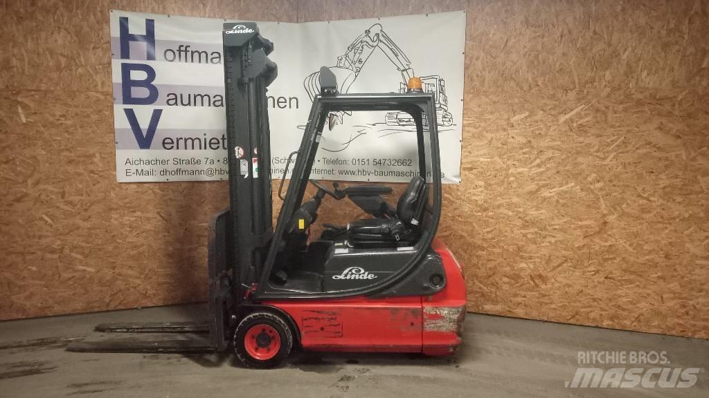 Linde E16C-02 Elektriskie iekrāvēji