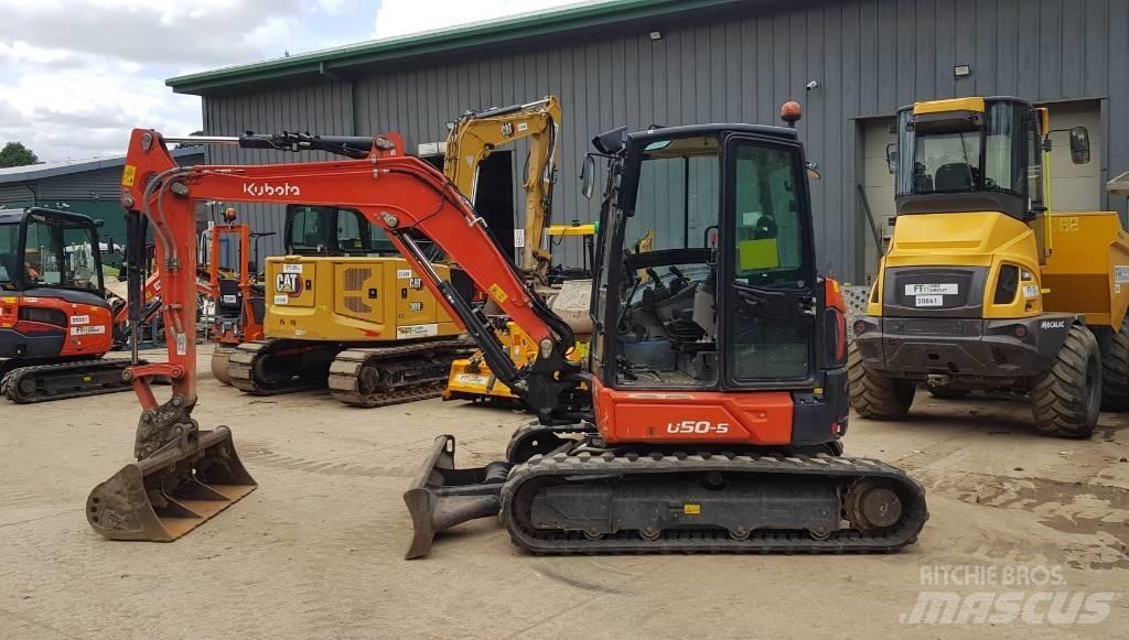 Kubota U50-5 Mini ekskavatori < 7 t