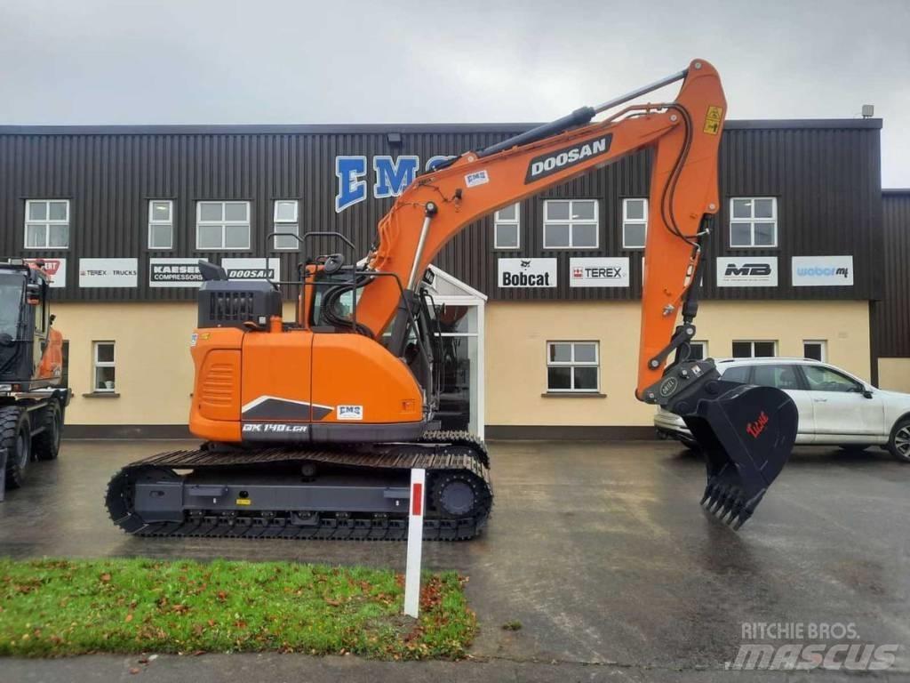 Doosan Dx140LCR-7 Kāpurķēžu ekskavatori
