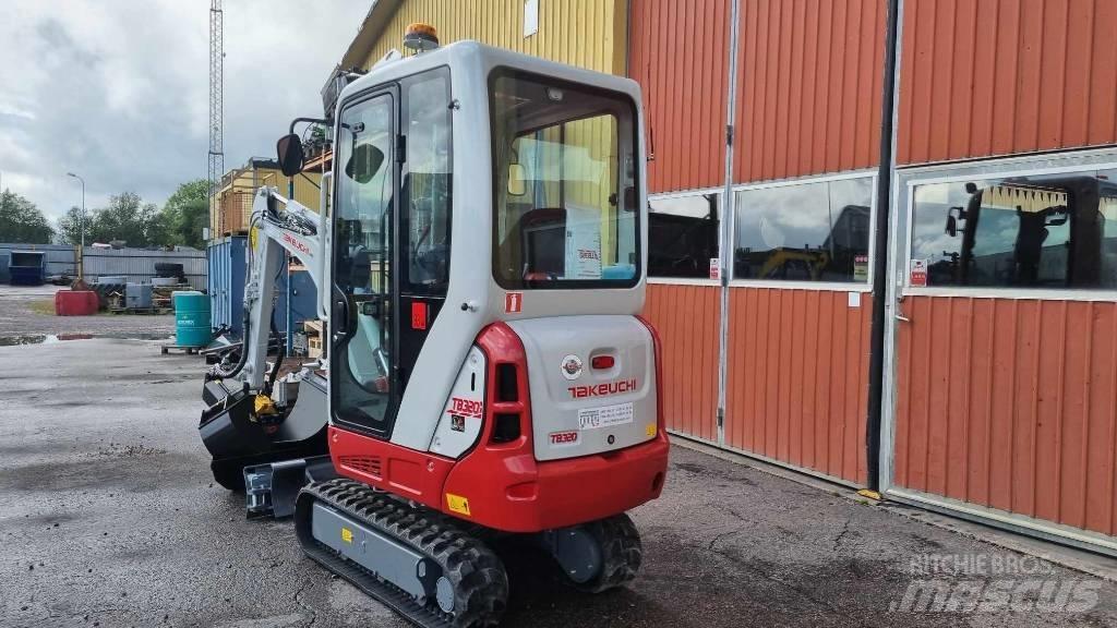Takeuchi TB 320 Mini ekskavatori < 7 t