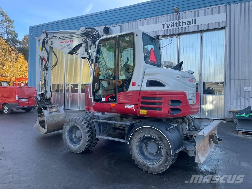 Takeuchi TB 295 W Ekskavatori uz riteņiem