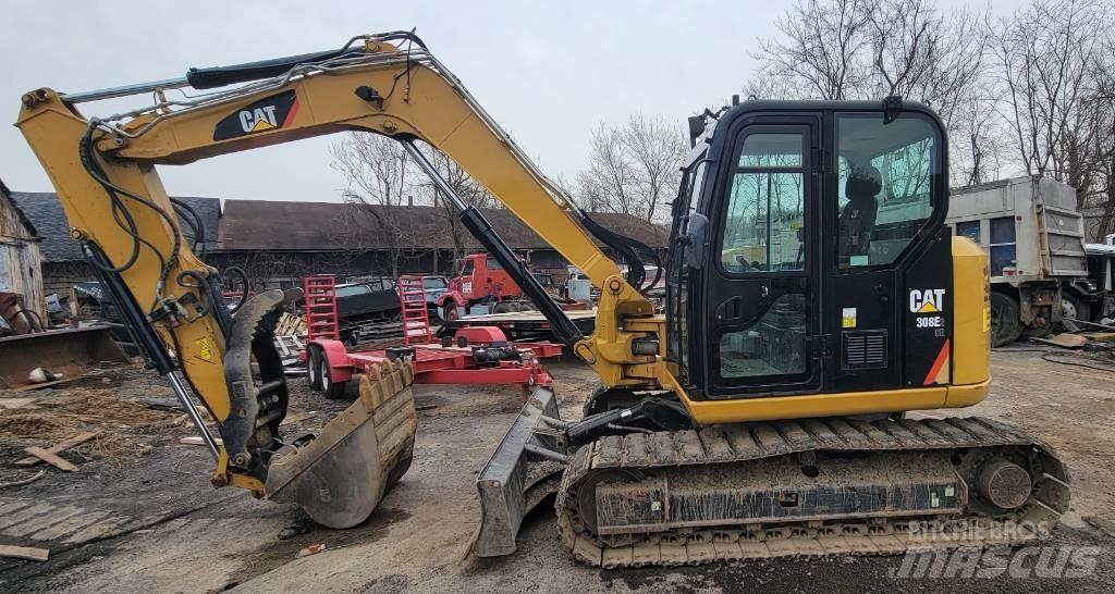 CAT 308E 2CR Kāpurķēžu ekskavatori