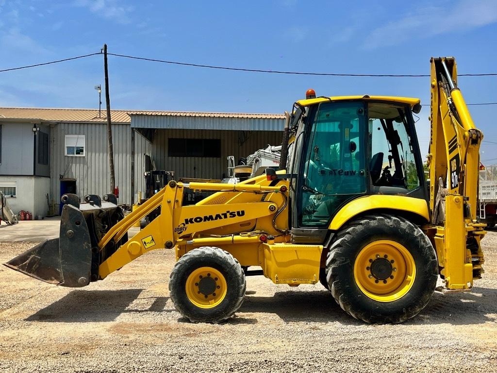 Komatsu WB 97 R Ekskavatori-iekrāvēji