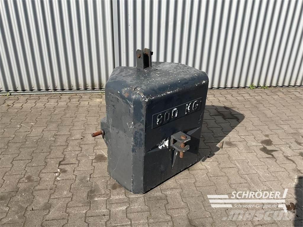  800 KG STAHLBETON Cits traktoru papildaprīkojums