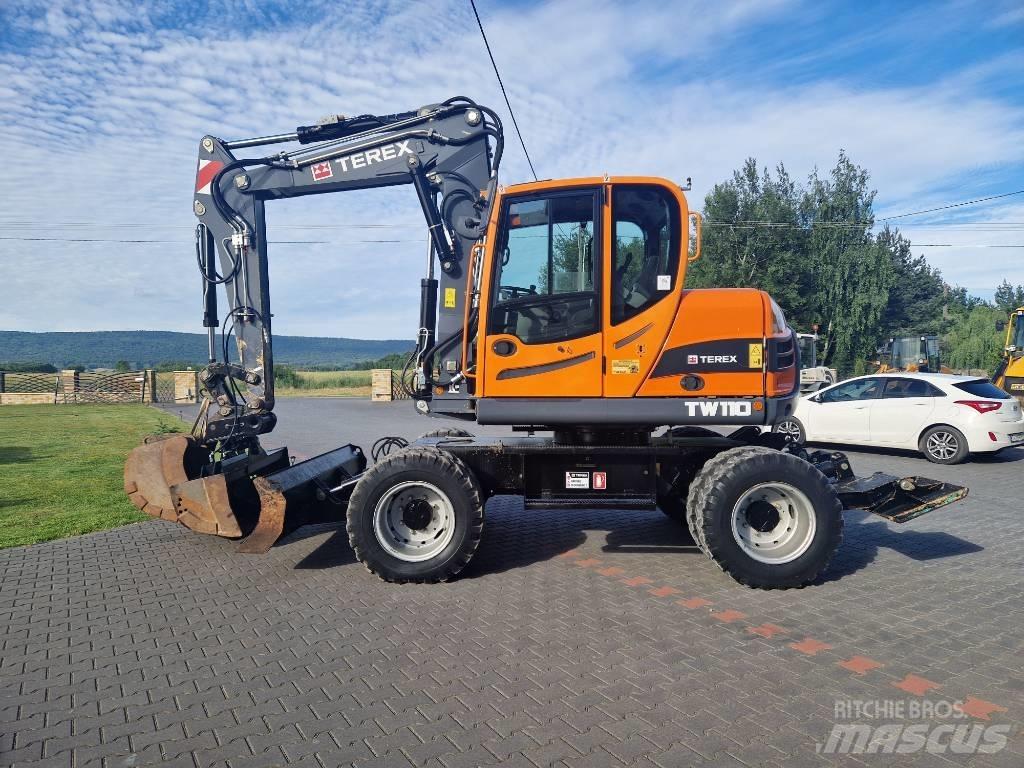 Terex TW 110 Ekskavatori uz riteņiem