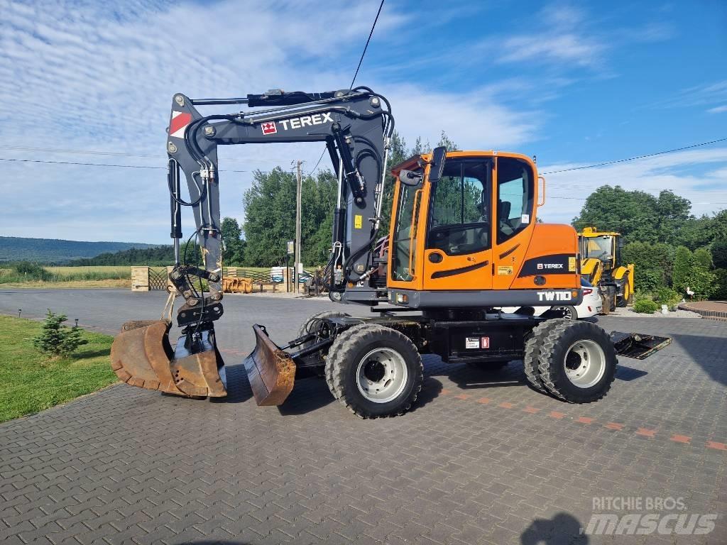 Terex TW 110 Ekskavatori uz riteņiem