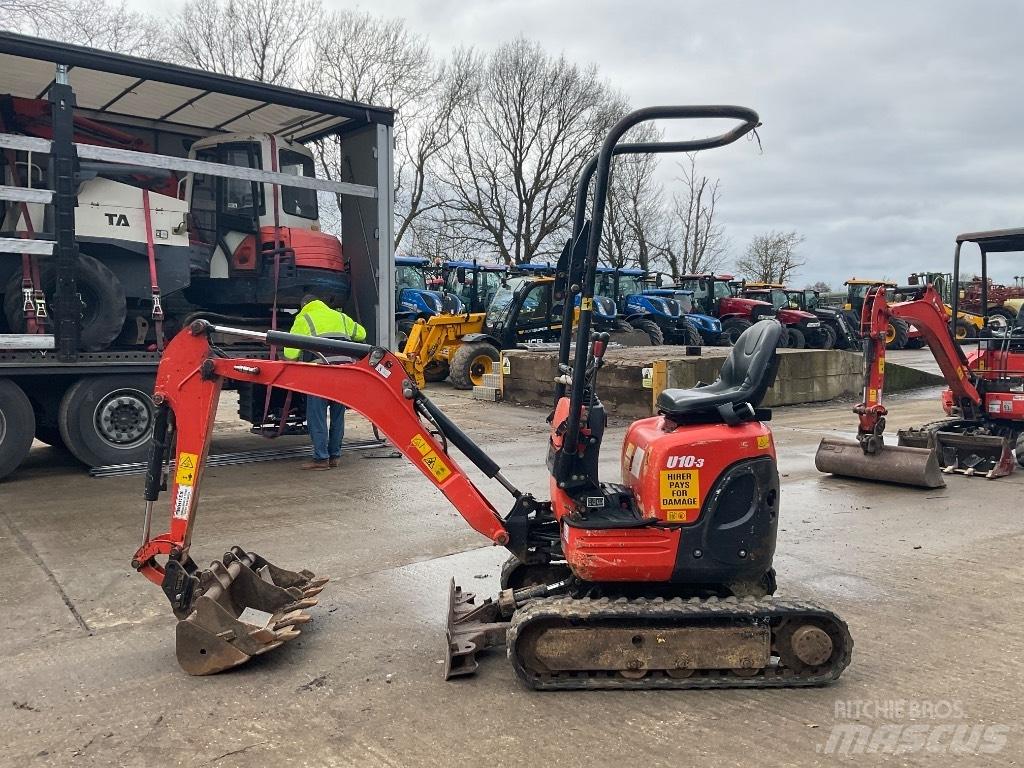 Kubota U 10-3 Mini ekskavatori < 7 t