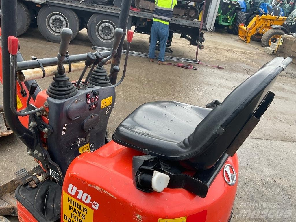 Kubota U 10-3 Mini ekskavatori < 7 t