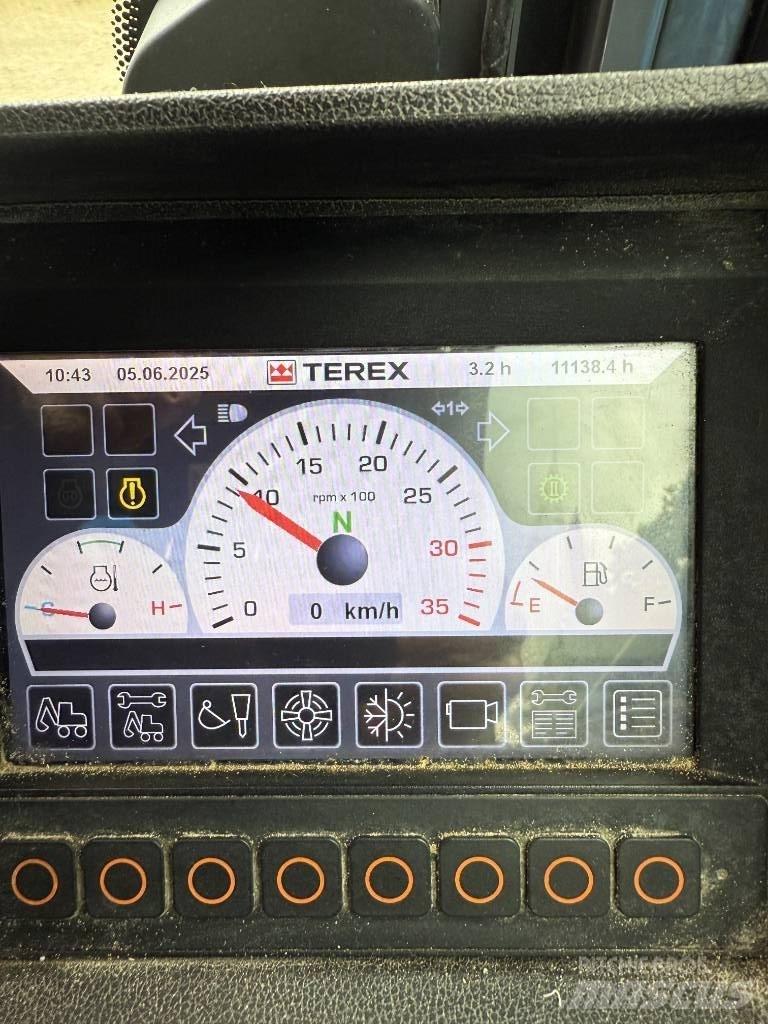 Terex TW 85 Ekskavatori uz riteņiem