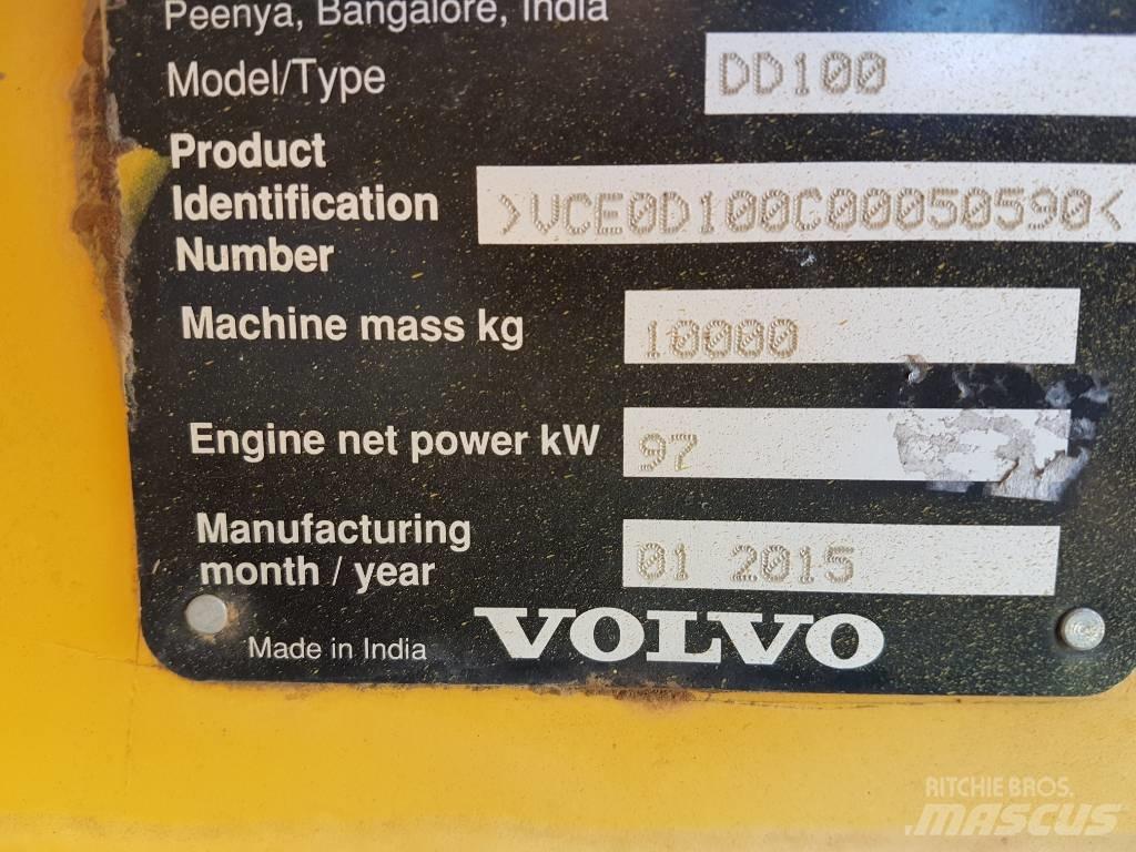 Volvo DD100 Divvalču grunts veltņi