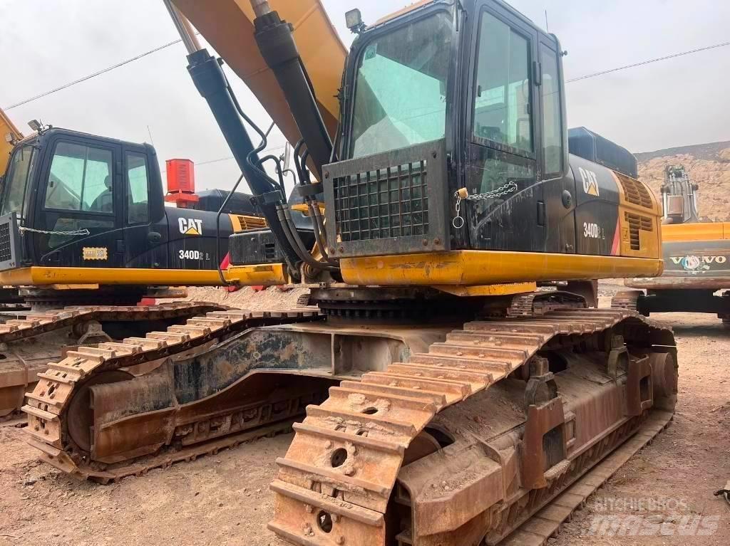CAT 340D2L Kāpurķēžu ekskavatori