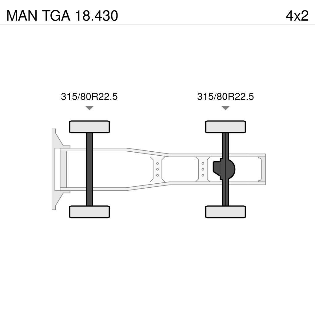 MAN TGA 18.430 Vilcēji
