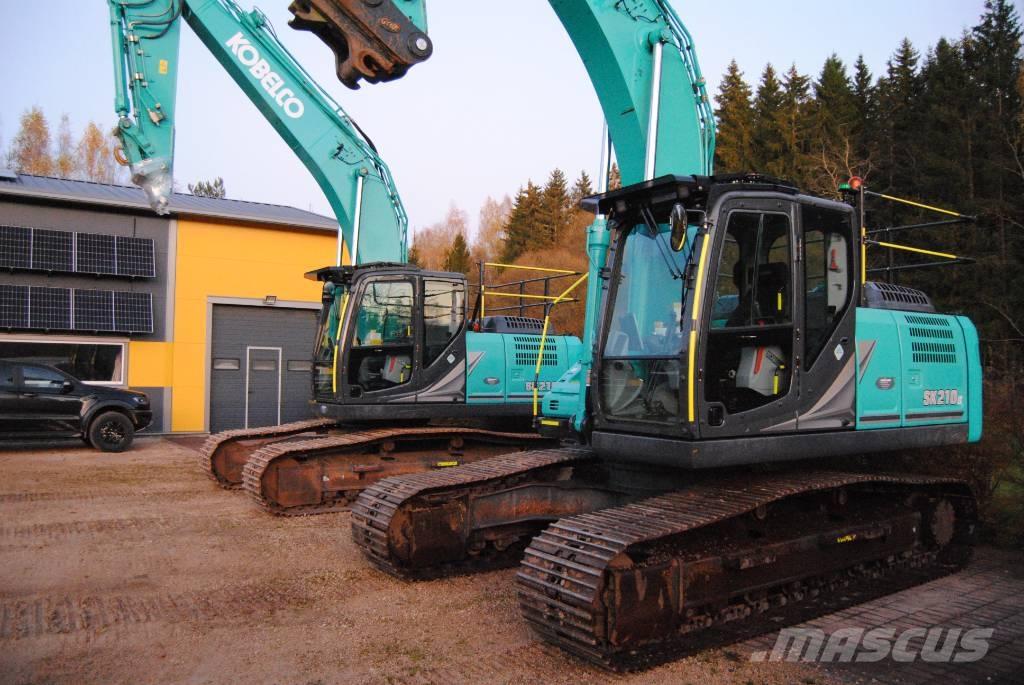 Kobelco SK210LC-11 Kāpurķēžu ekskavatori