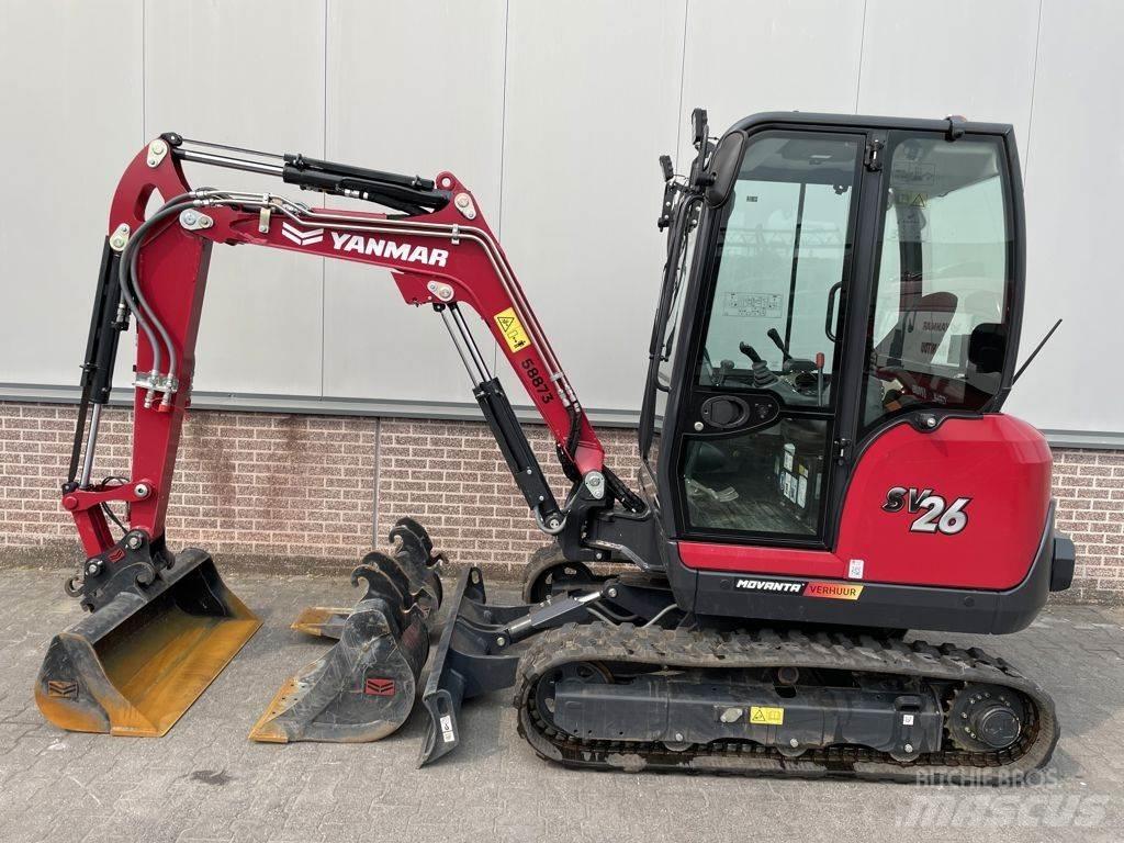 Yanmar SV26 Mini ekskavatori < 7 t