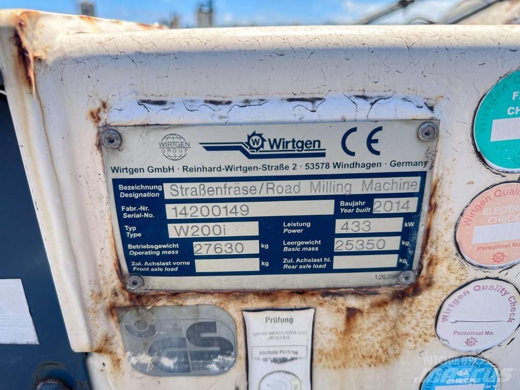 Wirtgen W200 Asfalta dzesēšanas iekārtas