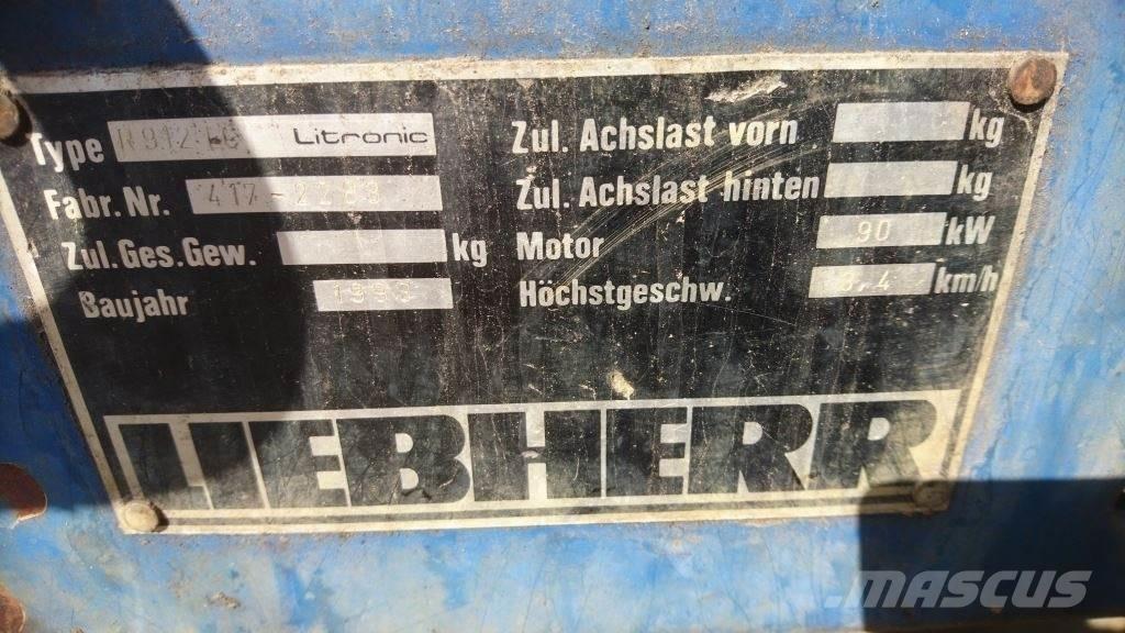 Liebherr R912LC Kāpurķēžu ekskavatori