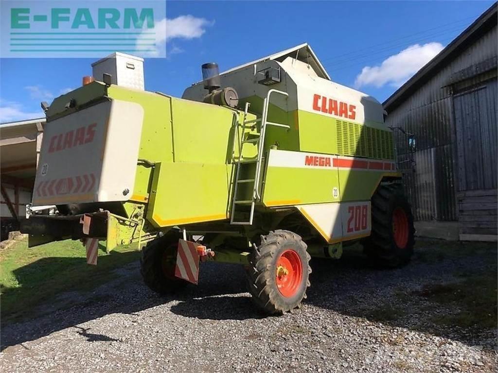 CLAAS mega 208 Ražas novākšanas kombaini