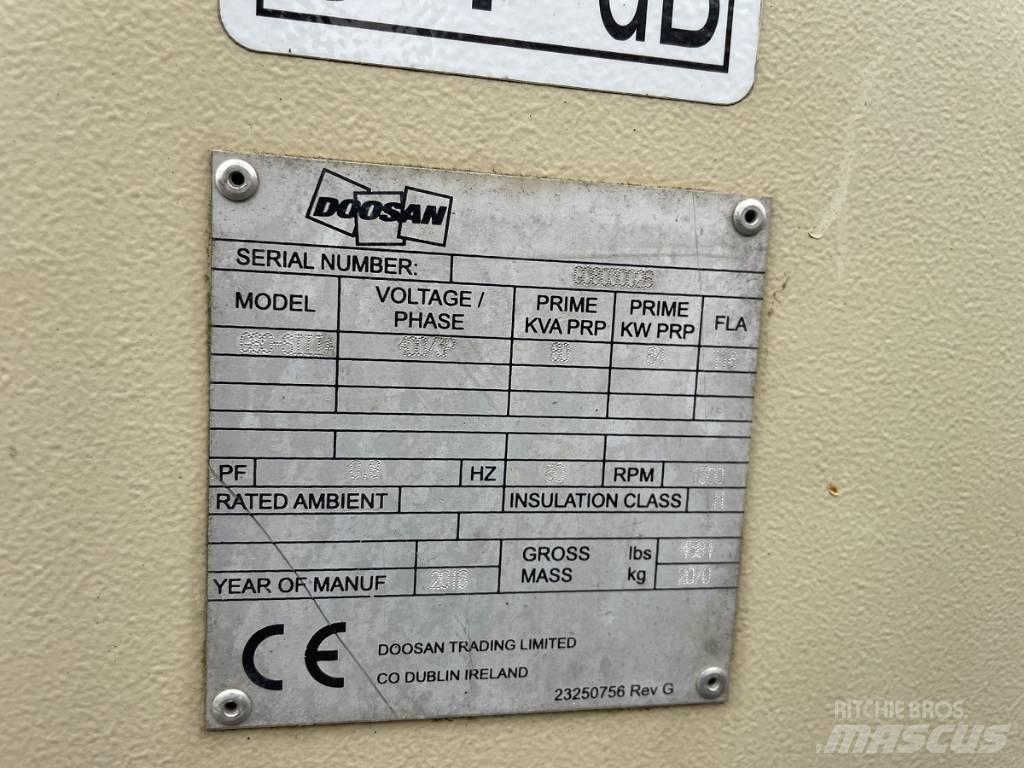 Doosan G 80 Dīzeļģeneratori
