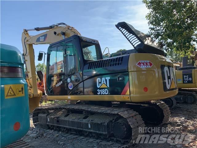 CAT 318DL Kāpurķēžu ekskavatori