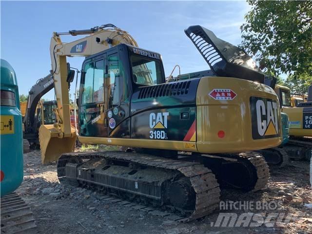 CAT 318DL Kāpurķēžu ekskavatori