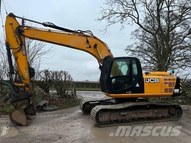 JCB JS 220 LC Kāpurķēžu ekskavatori