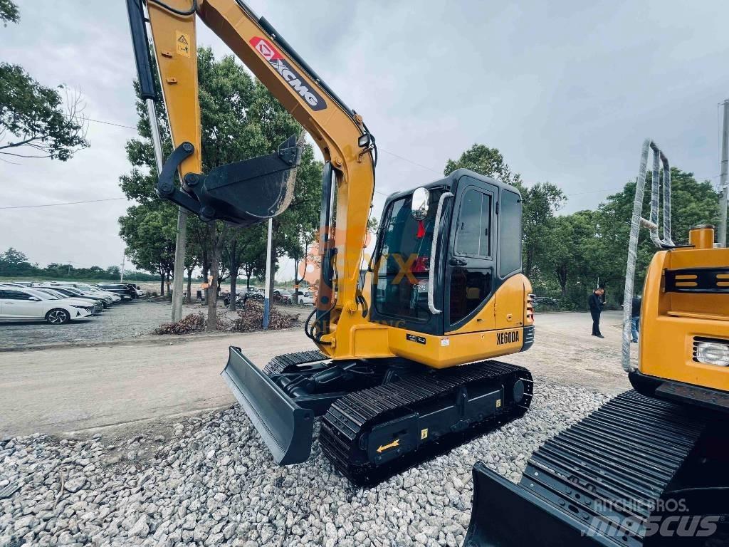 XCMG XE60DA Kāpurķēžu ekskavatori