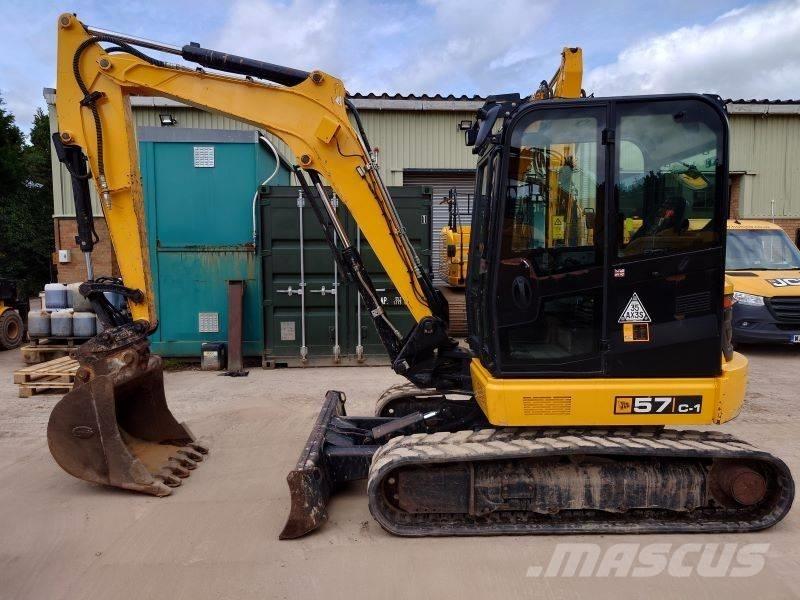 JCB 57 C-1 Mini ekskavatori < 7 t