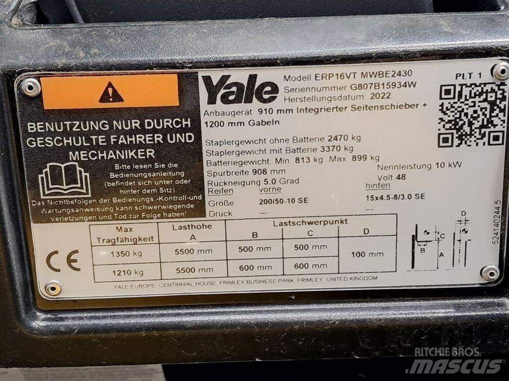 Yale ERP16VT Elektriskie iekrāvēji