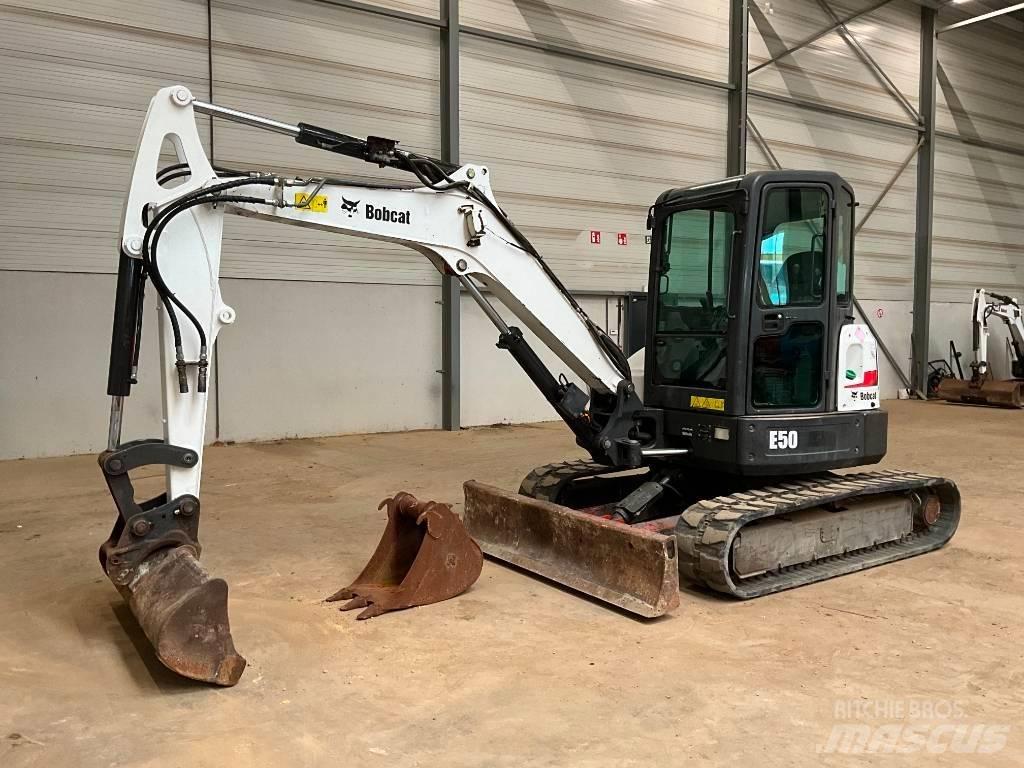 Bobcat E 50 Mini ekskavatori < 7 t