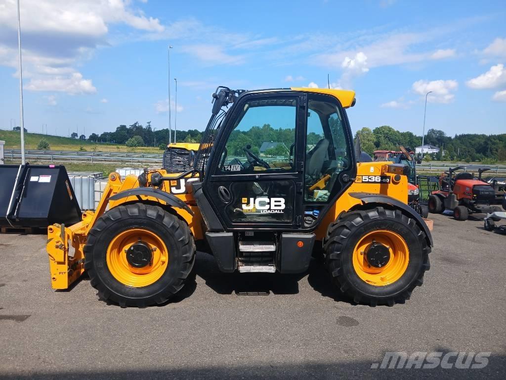 JCB 536-60 Agri Lauksaimniecības pacēlāji