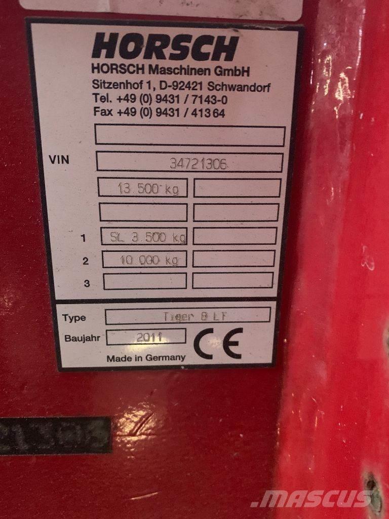 Horsch Tiger 8 LT Kultivatori
