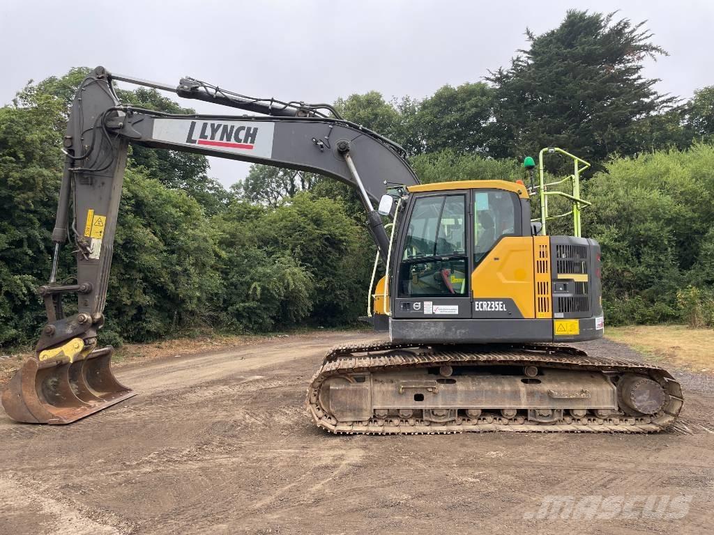 Volvo ECR 235 Kāpurķēžu ekskavatori