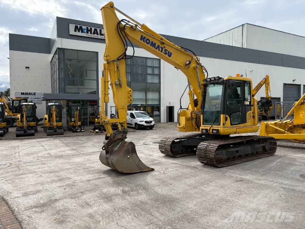 Komatsu PC138US-11 Kāpurķēžu ekskavatori